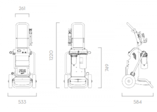 Фильтр тонкой очистки топлива с сепарацией Piusi Filtroll 12V Diesel F0050606A